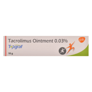 Topgraf 0.03% Ointment (Tacrolimus)