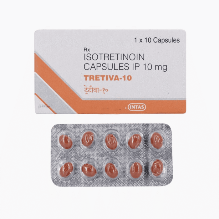 Tretiva 10 Mg Soft Capsule (Isotretinoin) Tretiva 10 Mg Soft Capsule (Isotretinoin)