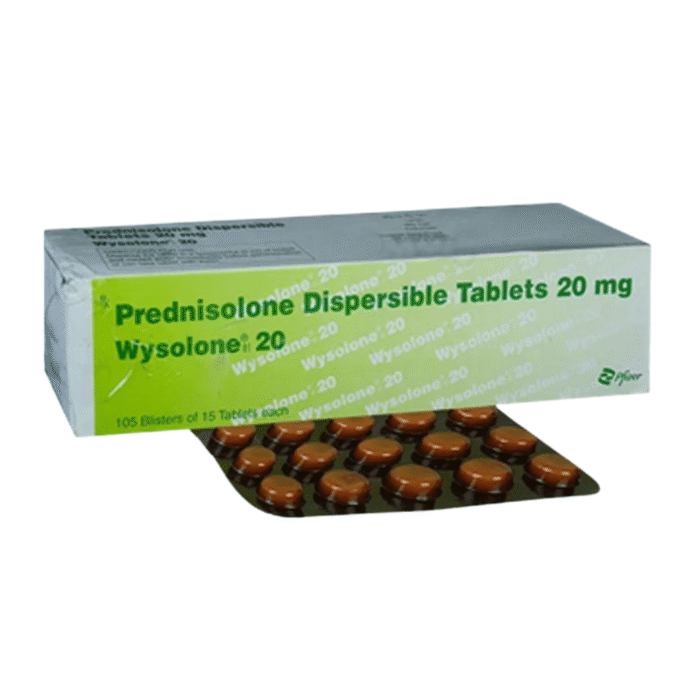 Wysolone 20 Mg (Prednidolone)