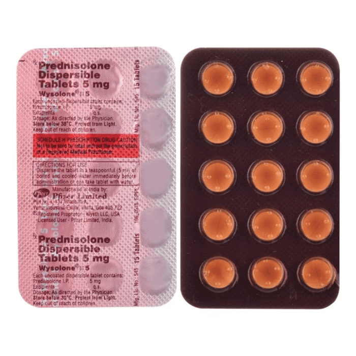 Wysolone 5 Mg (Prednisolone)