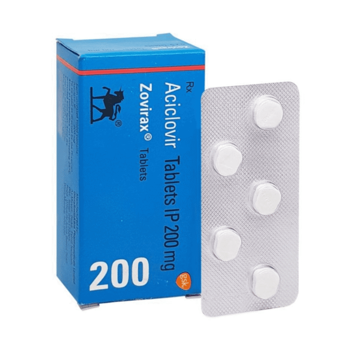 Zovirax 200 Mg (Acyclovir)