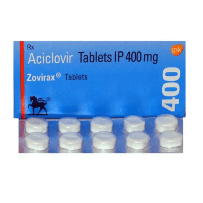 Zovirax 400 Mg (Acyclovir)